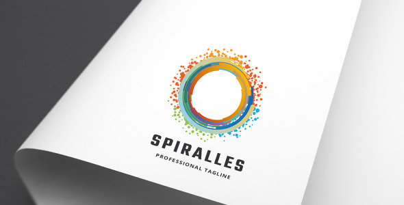 Шаблон логотипа на тему графика