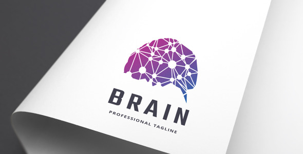 Шаблон логотипа на тему графика