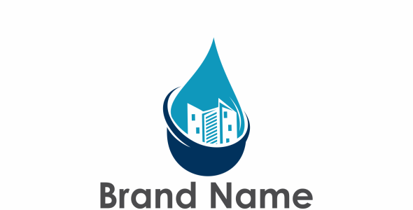 Шаблон логотипа на тему графика