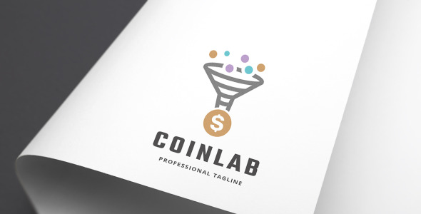 Шаблон логотипа на тему графика