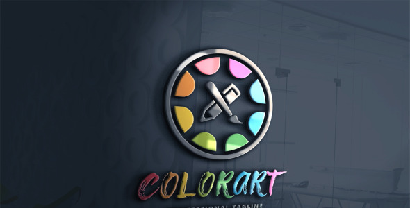 Шаблон логотипа на тему графика