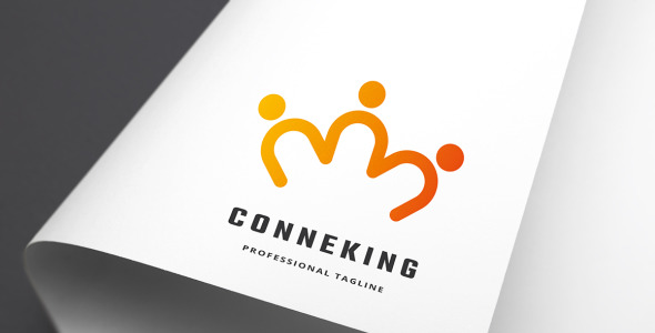 Шаблон логотипа на тему графика