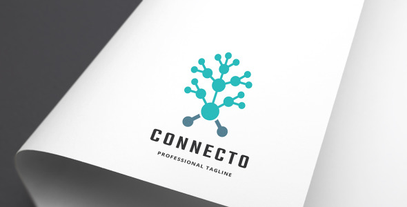 Шаблон логотипа на тему графика