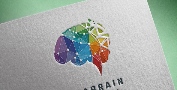 Шаблон логотипа на тему графика