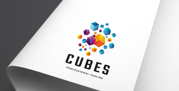 Шаблон логотипа на тему графика