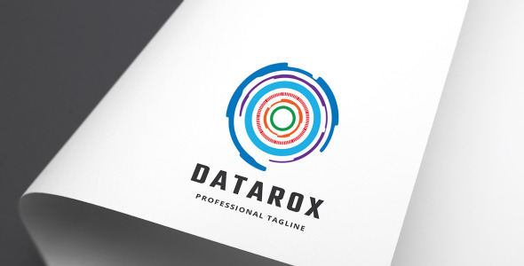 Шаблон логотипа на тему графика