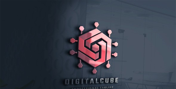 Шаблон логотипа на тему графика