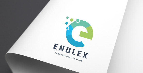 Шаблон логотипа на тему графика