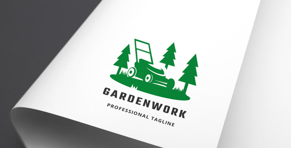 Шаблон логотипа на тему графика