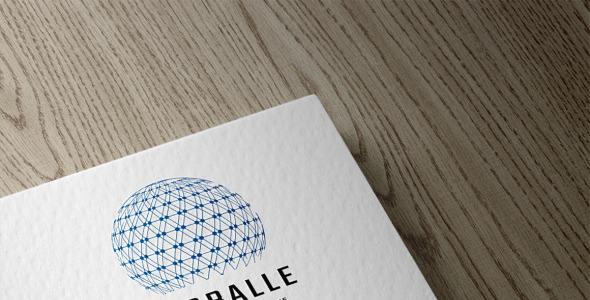 Шаблон логотипа на тему графика