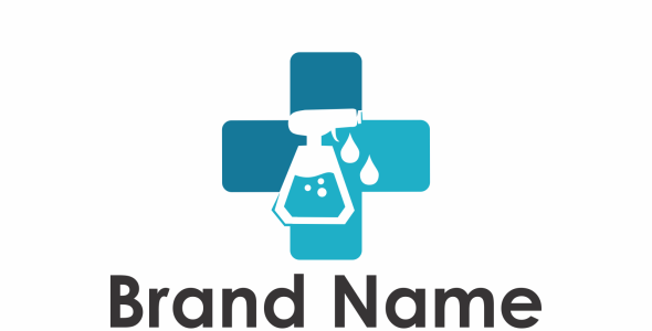 Шаблон логотипа на тему графика