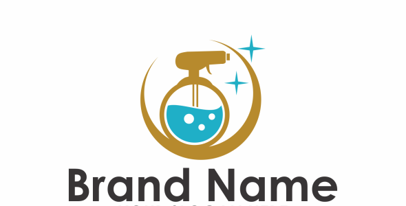 Шаблон логотипа на тему графика