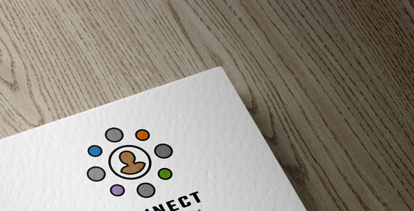 Шаблон логотипа на тему графика