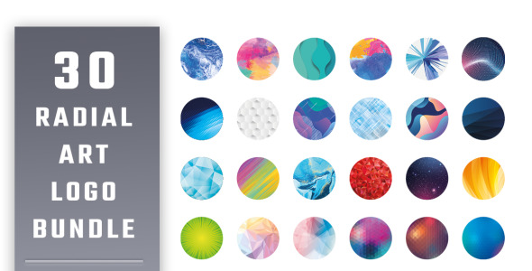 Шаблон логотипа на тему графика