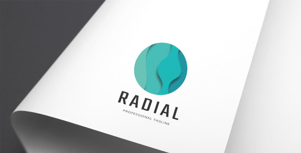 Шаблон логотипа на тему графика