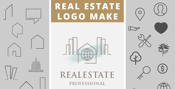 Шаблон логотипа на тему графика