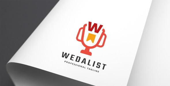 Шаблон логотипа на тему графика