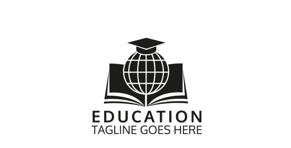 Шаблон логотипа на тему графика