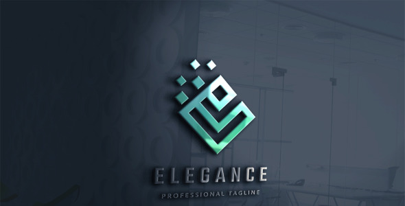 Шаблон логотипа на тему графика