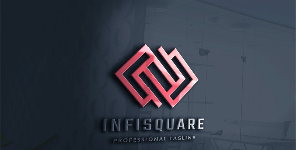 Шаблон логотипа на тему графика