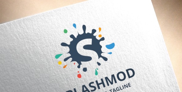 Шаблон логотипа на тему графика