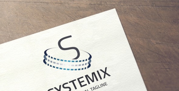 Шаблон логотипа на тему графика