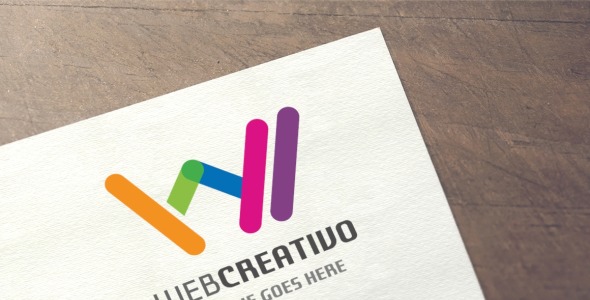 Шаблон логотипа на тему графика