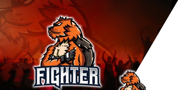 Шаблон логотипа на тему графика