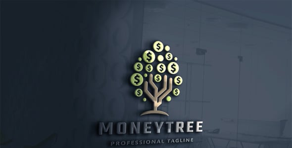 Шаблон логотипа на тему графика