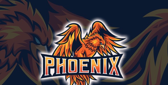 Шаблон логотипа на тему графика