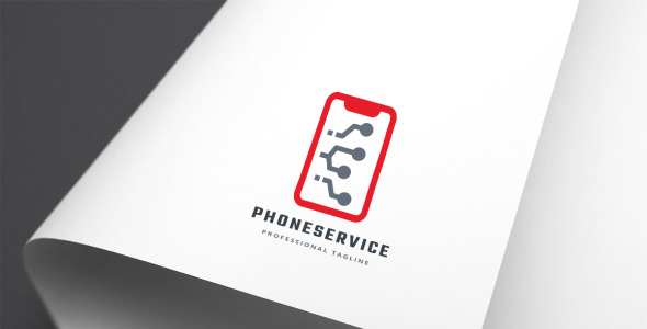 Шаблон логотипа на тему графика