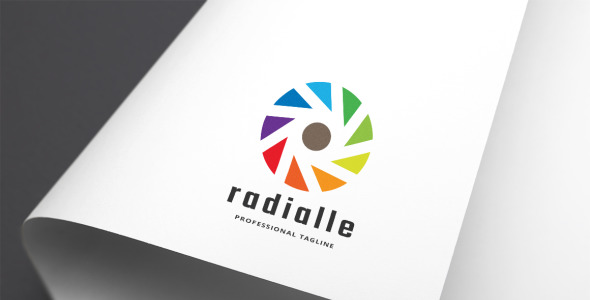 Шаблон логотипа на тему графика