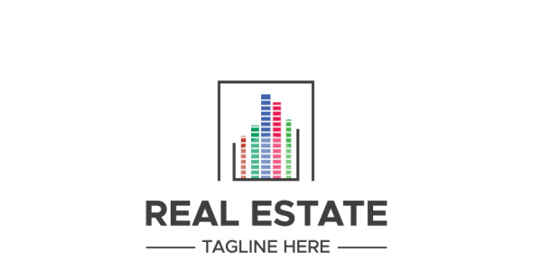 Шаблон логотипа на тему графика