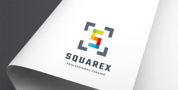 Шаблон логотипа на тему графика