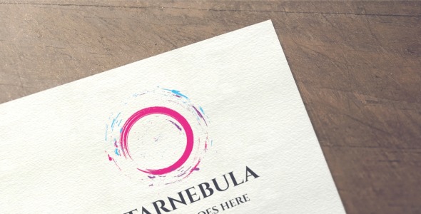 Шаблон логотипа на тему графика