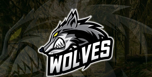 Шаблон логотипа на тему графика