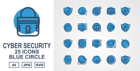 Набор иконок на тему security