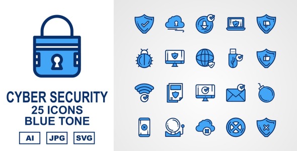 Набор иконок на тему security