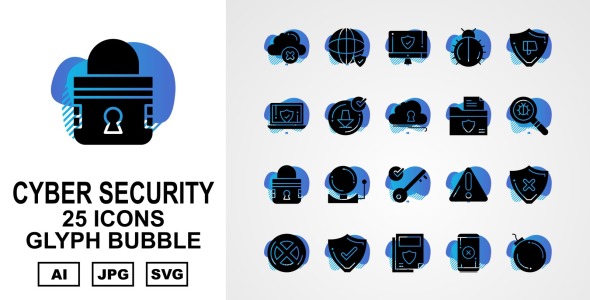 Набор иконок на тему security