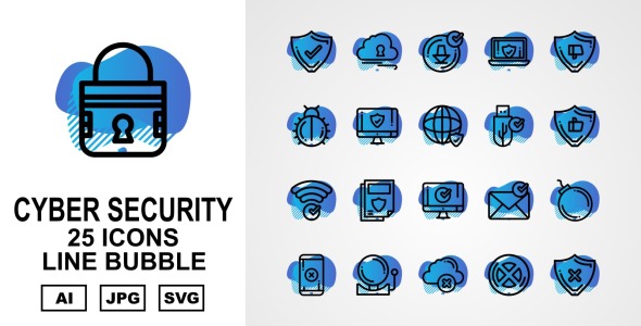 Набор иконок на тему security