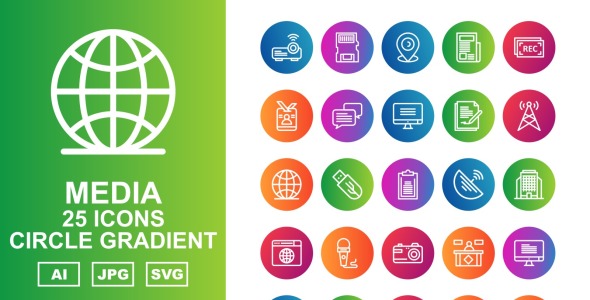 Набор иконок на тему data