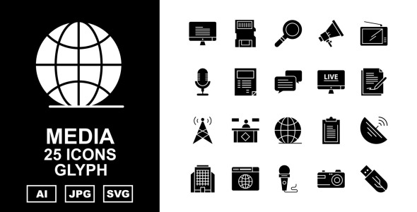 Набор иконок на тему data