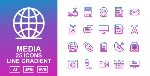 Набор иконок на тему data