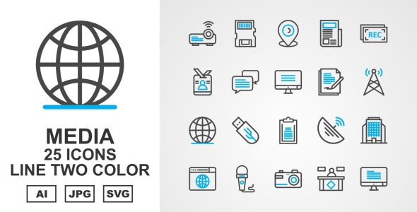 Набор иконок на тему data