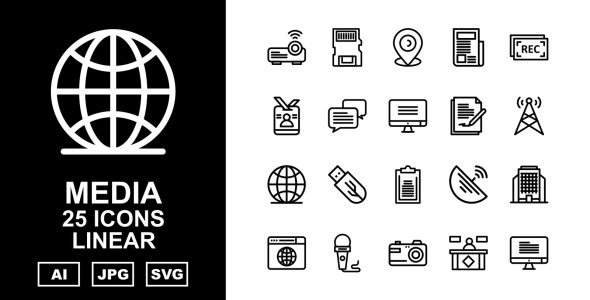 Набор иконок на тему data