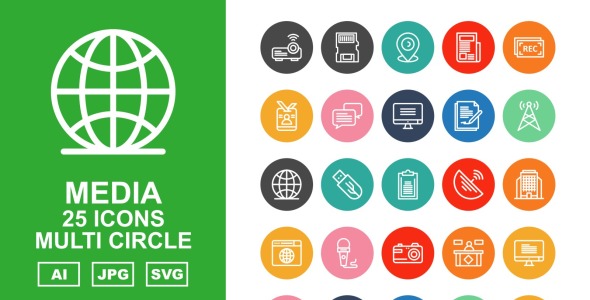 Набор иконок на тему data