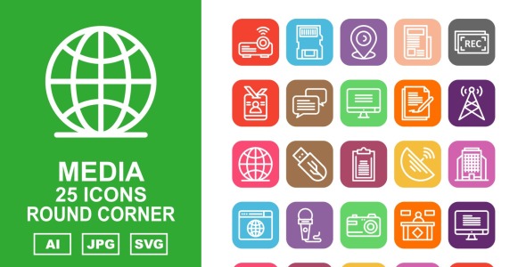 Набор иконок на тему data