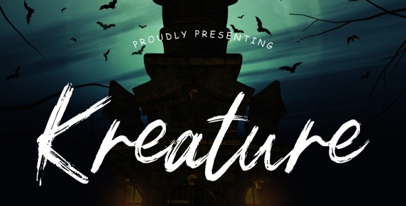 Шрифт на тему графика