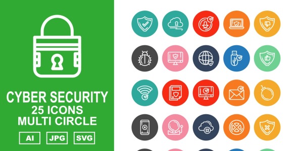 Набор иконок на тему security