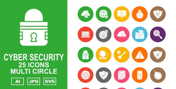 Набор иконок на тему security